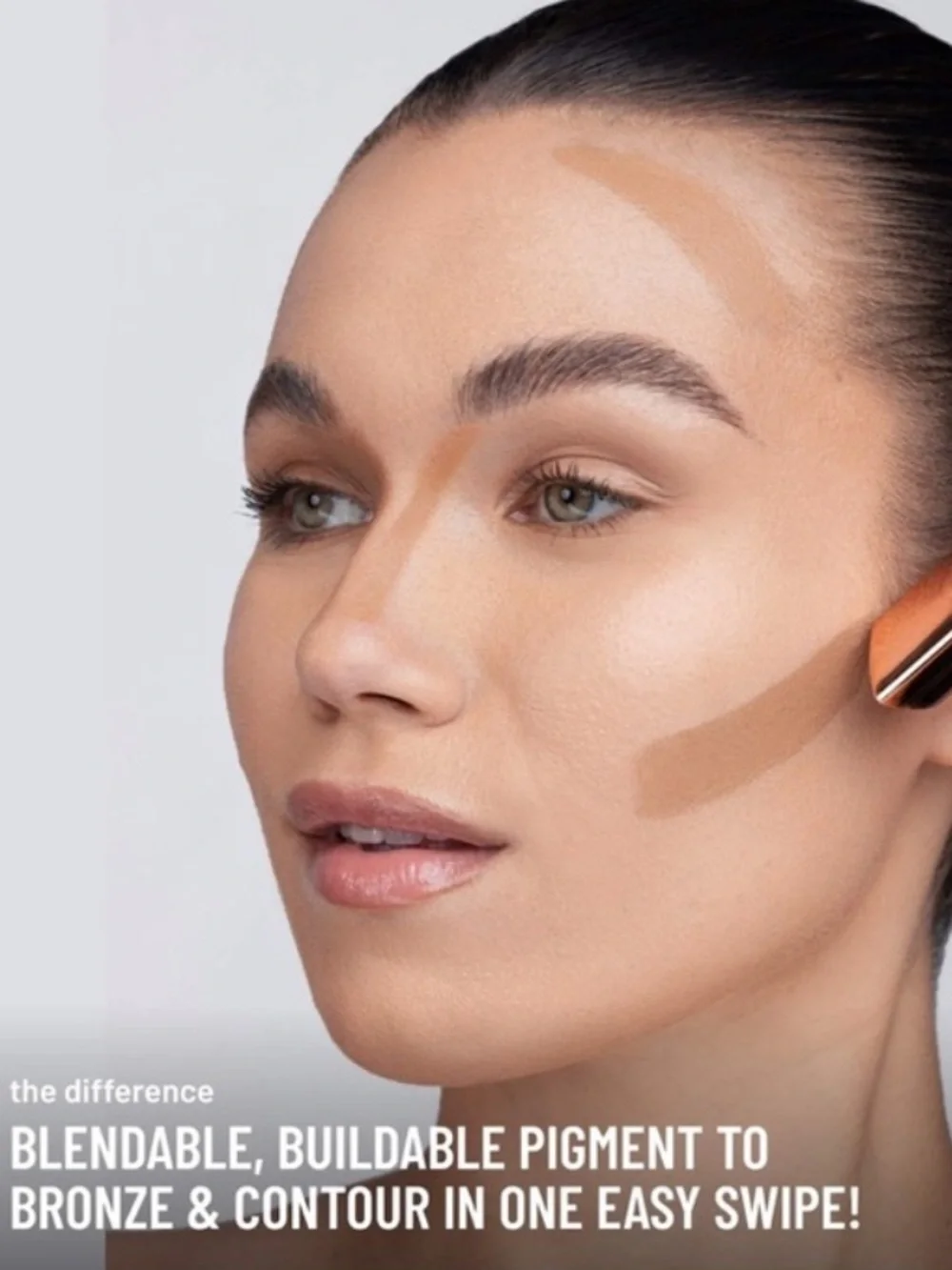 LYS BEAUTY NO LIMITS CREAM BRONZER and CONTOUR STICK;—COURAGE